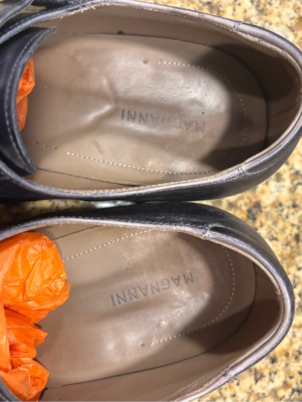 Magnanni Lucio Double Monk Strap Dress Shoes Gray Calf Leather Men’s 10.5 - Picture 3 of 8